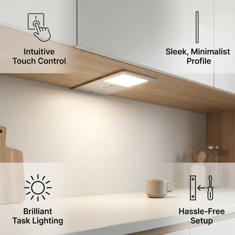Cabinet 24V LED Spot Light Brushed 3000K Warm White Plastic Shade Cabinet 3-Year Warranty High Efficient Energy Class D Ra>90
