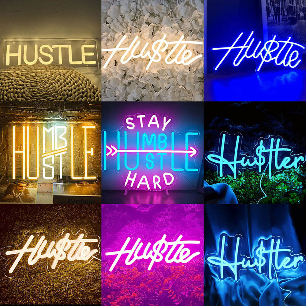 Fast Delivery Dropshipping Custom LED Neon Sign Acrylic Advertising Decoration With Remote Control IP67 Waterproof For Parties