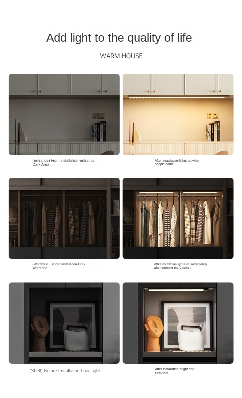 LED Motion Sensor Lighting