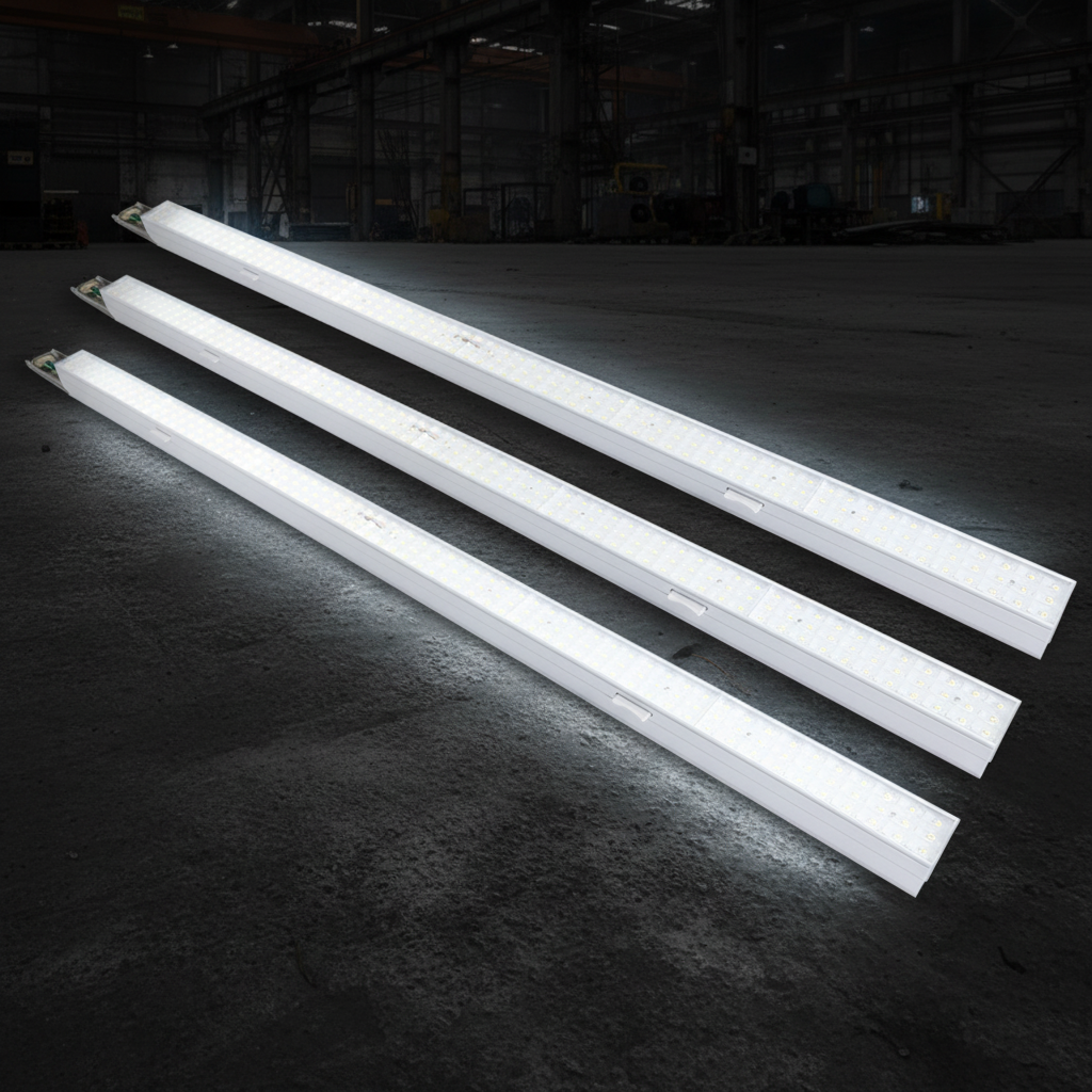 EU DE Warehouse Fast Delivery 3 Days 60mm 1200mm 1500mm Linkable Linear LED Track Lights Black/White 5-Year Warranty DALI/1-10V