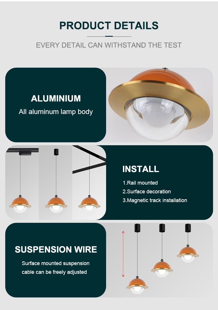 Premium Quality Kitchen Pendant Lights Modern LED Ceiling Hanging Nordic Modern Pendant Lights, Glass Pendant Lighting