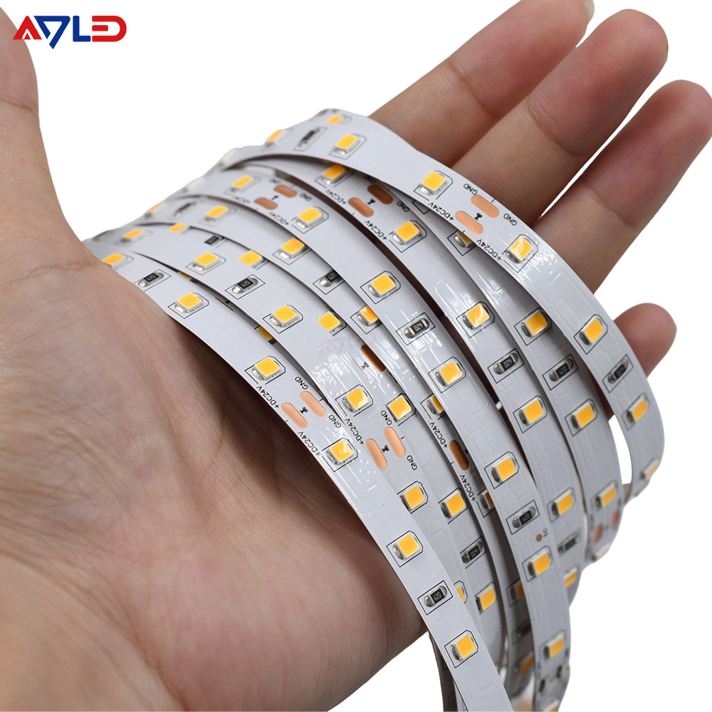 DC12V Warm White 3000K 4000K 6500K White 2835 60leds/m Flexible Led Strip Light