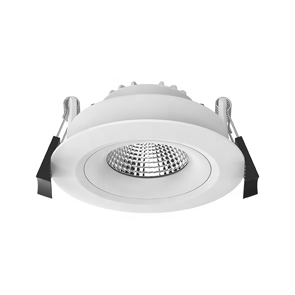 Aluminum AC LED Downlight Adjustable Dimmable SMD Recessed IP54 Rated 5-Year Warranty Office Use