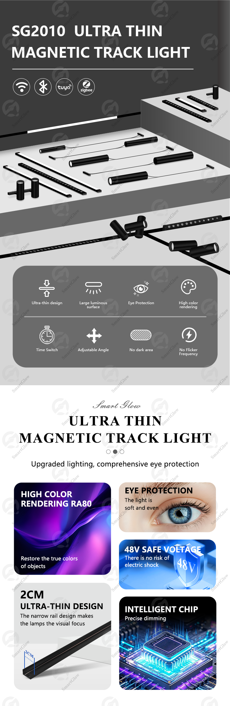 Magnetic Track Light 1