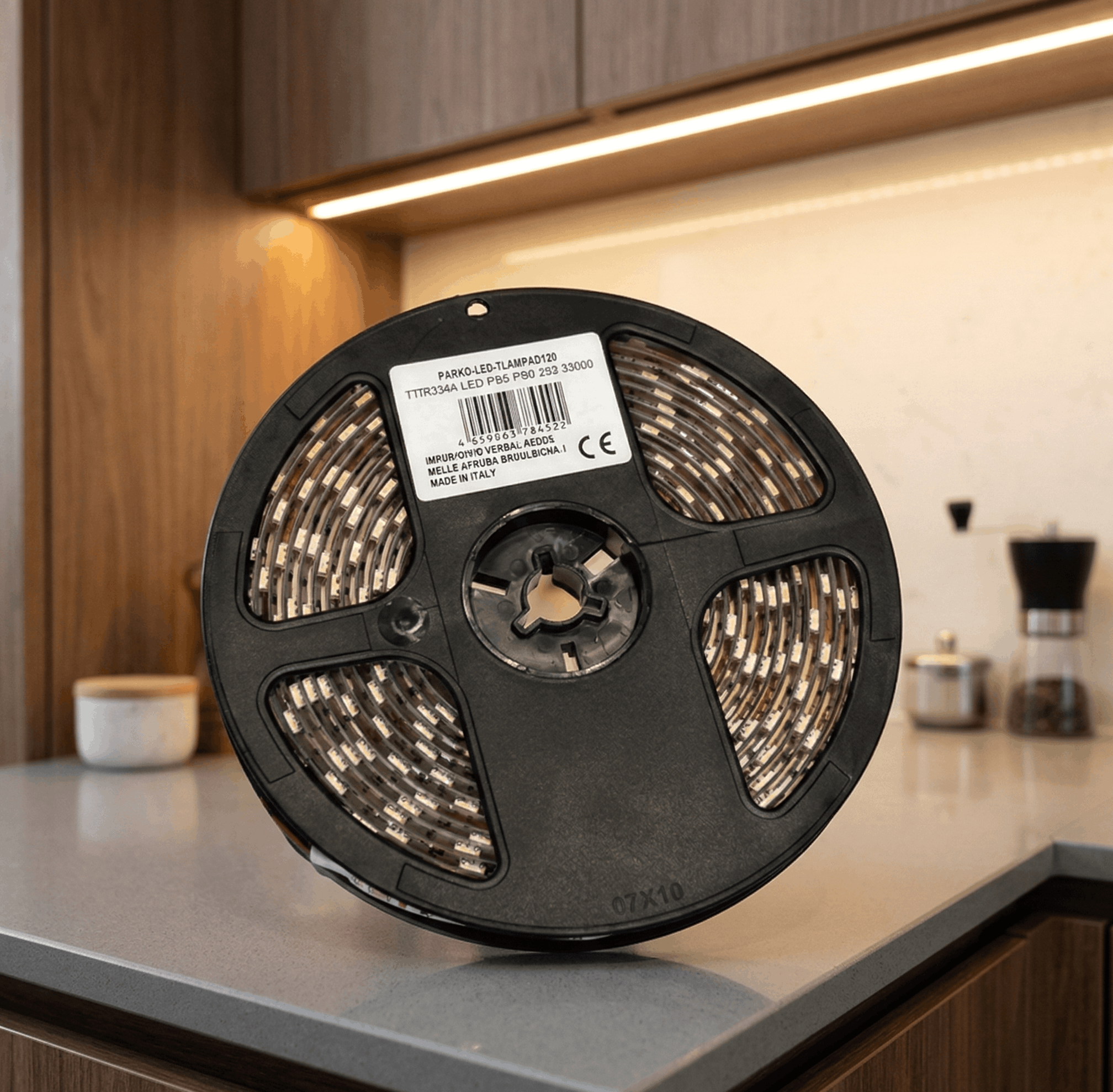 High Quality Durable LED Strip-PARKO 72W IP65 DC24V-Waterproof Indoor Outdoor Use Warm Soft 3000K Light Flexible Lighting