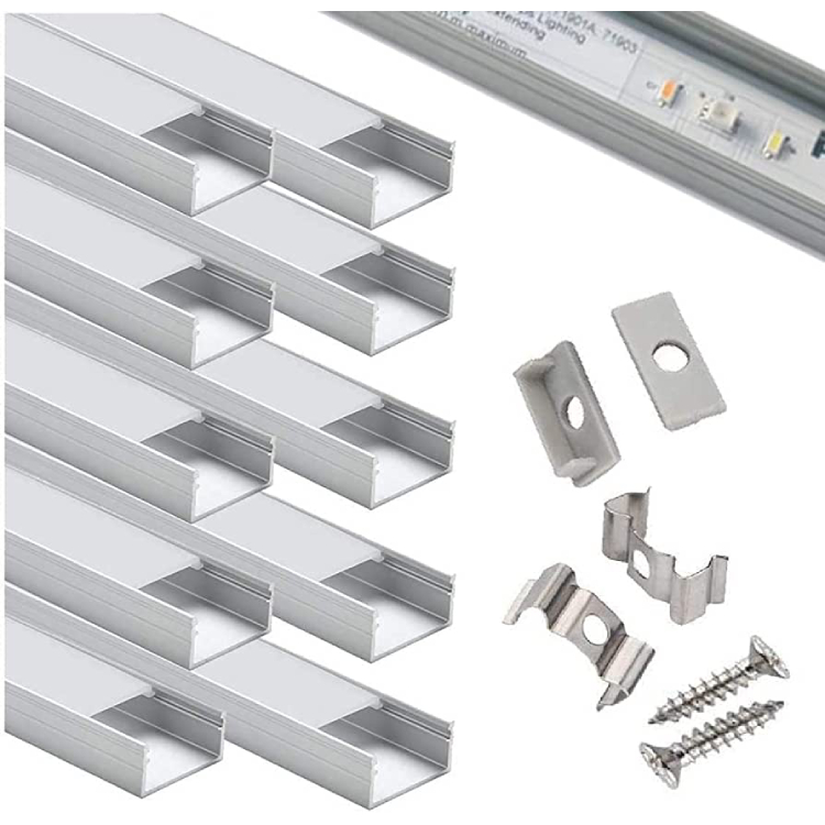 Popular LED Profile Light Wall Decoration Bending Aluminum Channel