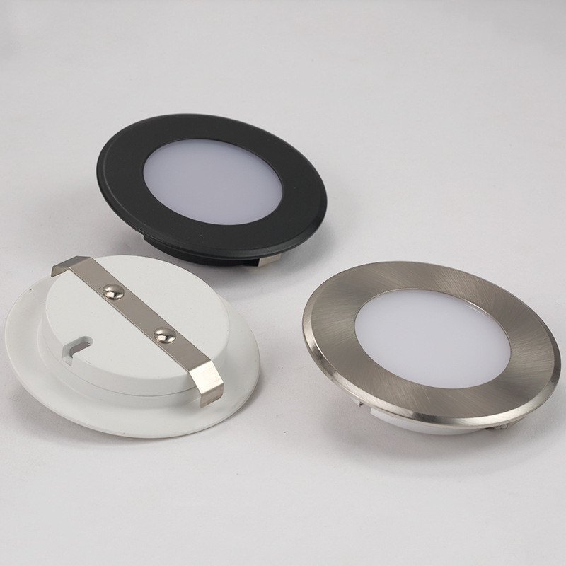 12V Touch Dimming LED Puck Light Recessed Under Cabinet Light Camper RV Interior Light