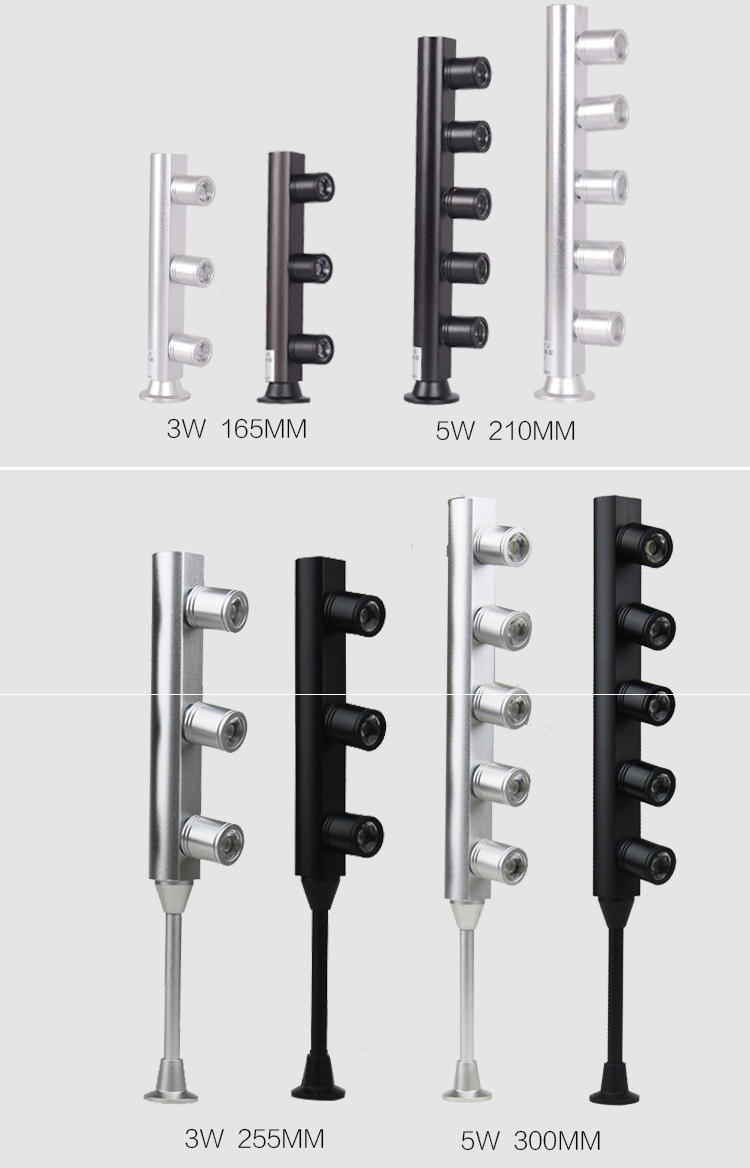 Led Cabinet Lights Jewelry Counter Spot Light 3W5W Showcases Lights