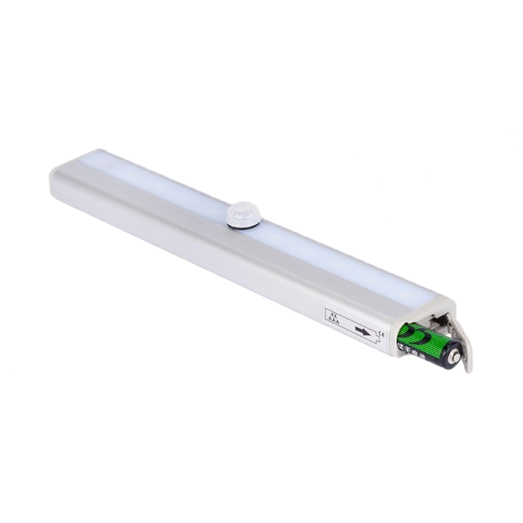 Cheapest Book Shelf 10 LED Under Cabinet Lighting Warm 3000K Warm White Kitchen Cabinet Motion Sensor Light