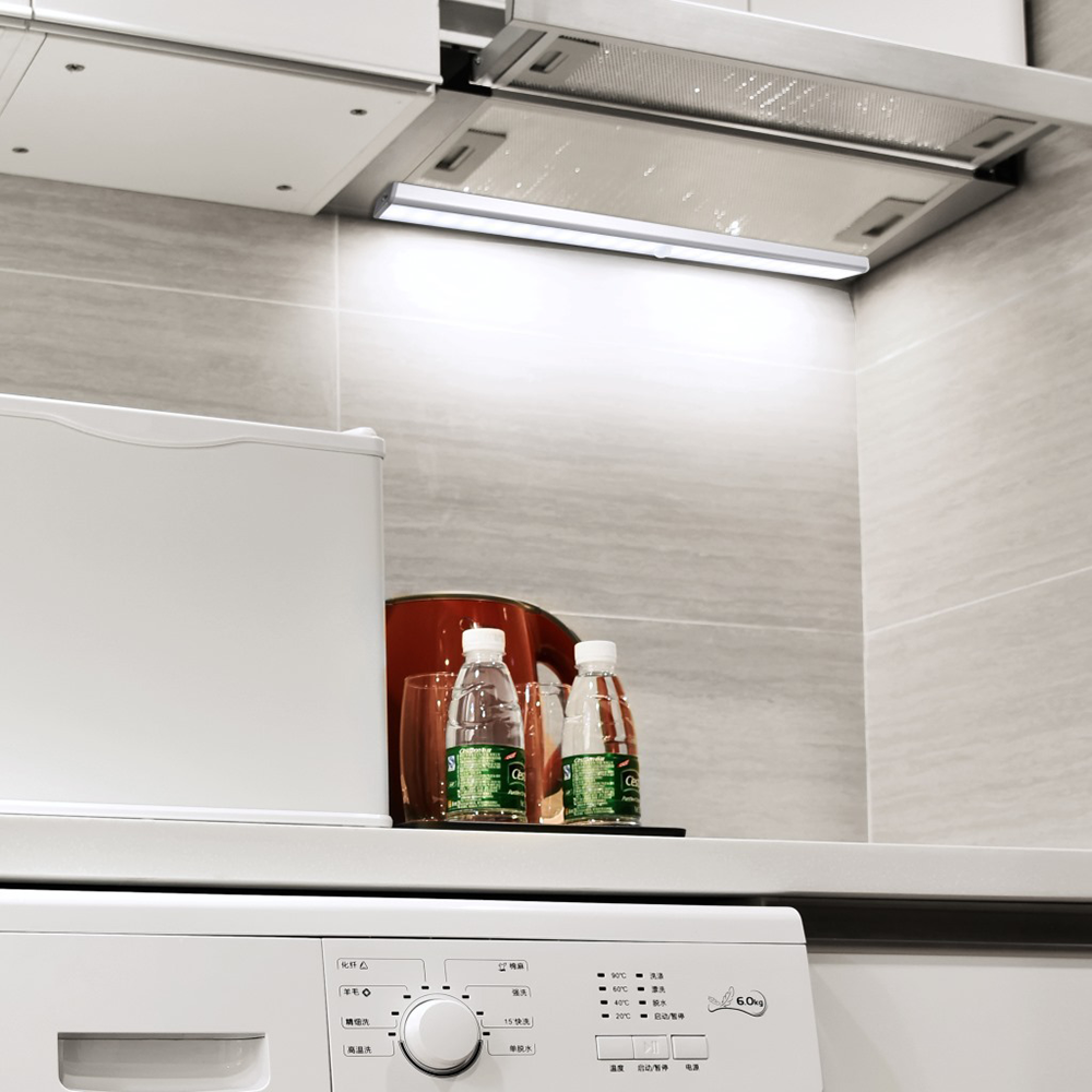 Cheapest Book Shelf 10 LED Under Cabinet Lighting Warm 3000K Warm White Kitchen Cabinet Motion Sensor Light