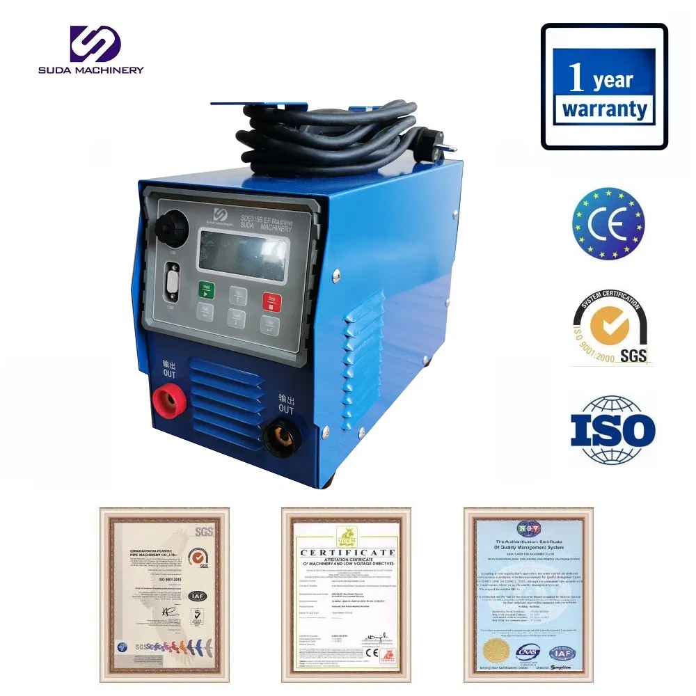 آلة لحام الكتروني لأنابيب البلاستيك HDPE / معدات لحام الكتروني لتجهيزات الكوع HDPE / لحام بالحرارة Welder/1000mm