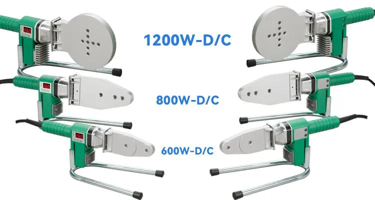 أفضل سعر 600W أدوات لحام الأنابيب البلاستيكية المحمولة 110V مجموعة أدوات لحام الأنابيب 800W آلة لحام بي بي آر 20~63mm لتجهيزات الأنابيب