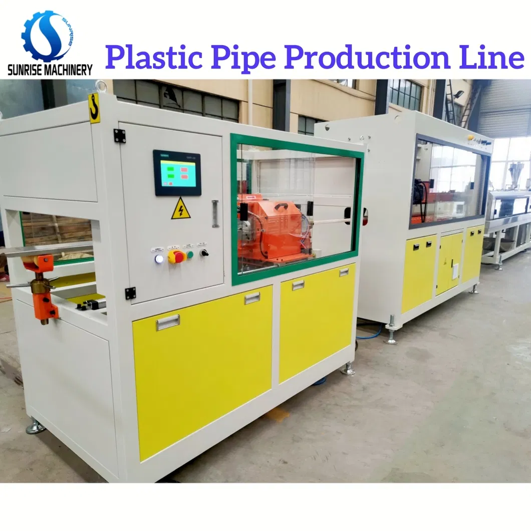 آلة تصنيع إنتاج أنابيب مرنة مزدوجة الجدران ومجاري من البلاستيك HDPE وPE وPP وUPVC وPVC وPPR وPex