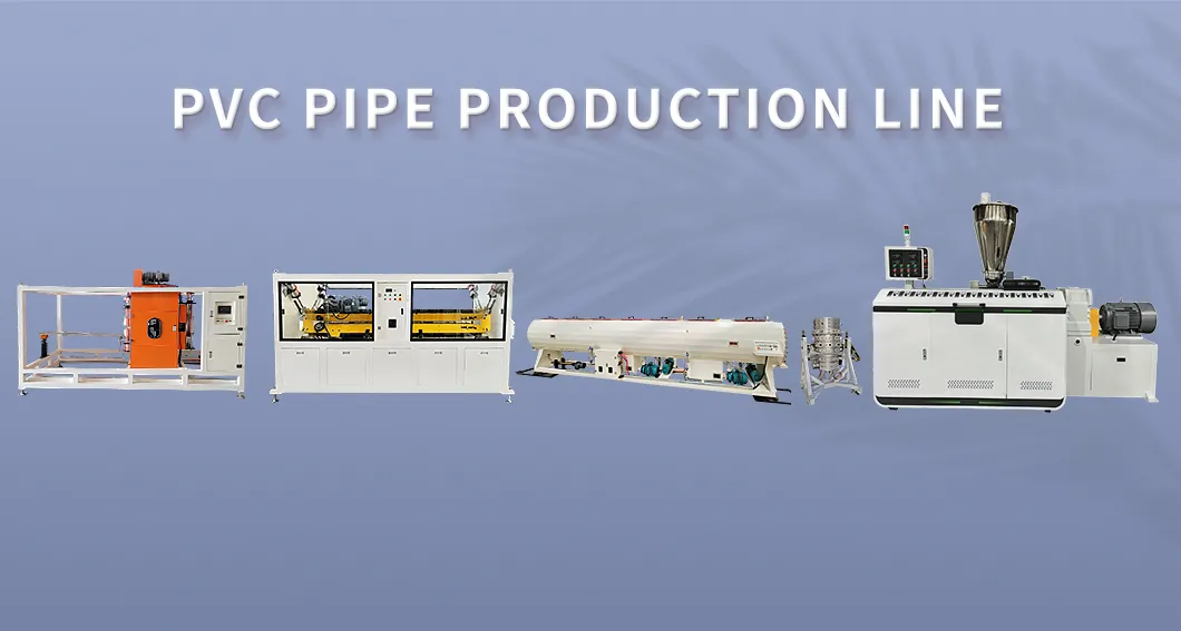 خط إنتاج آلة تصنيع أنابيب المياه والكهرباء من بلاستيك PVC/CPVC UPVC