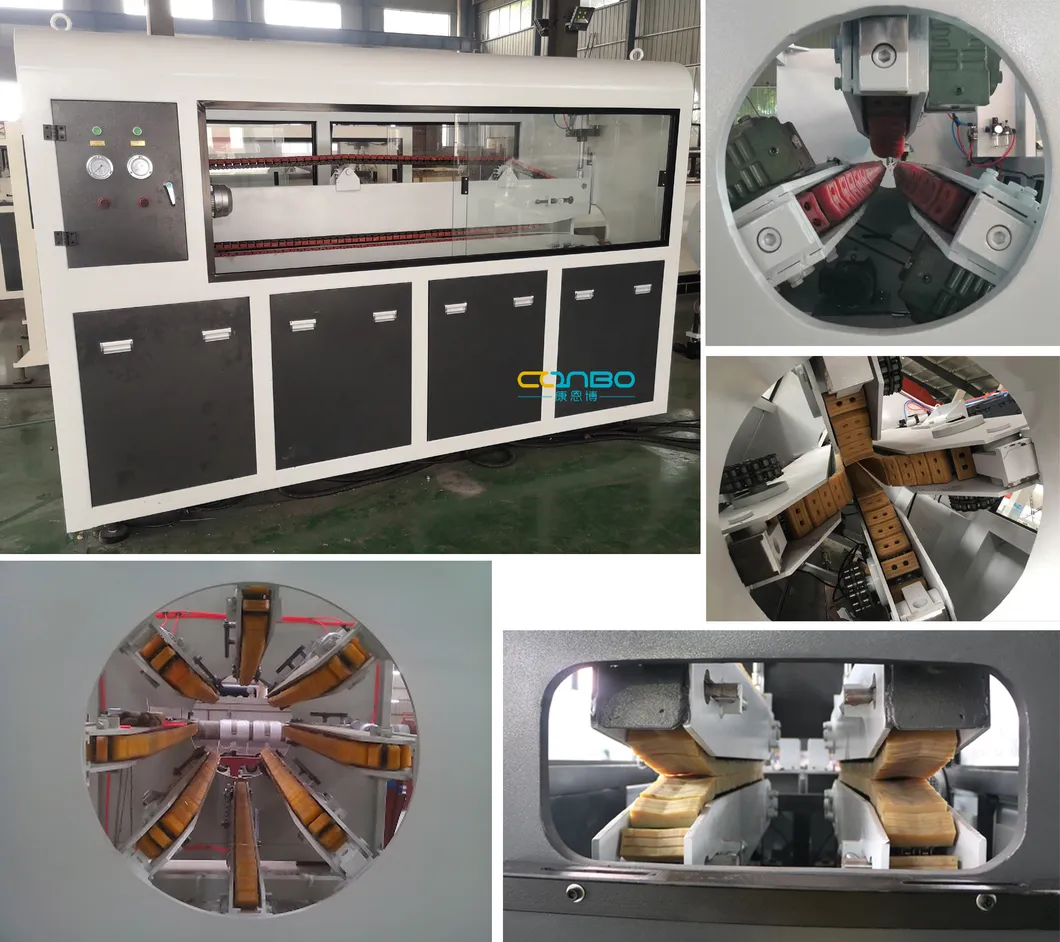 آلة إنتاج بثق أنابيب المياه والصرف الصحي من UPVC وCPVC وPVC لأنابيب البلاستيك المزدوجة اللولبية