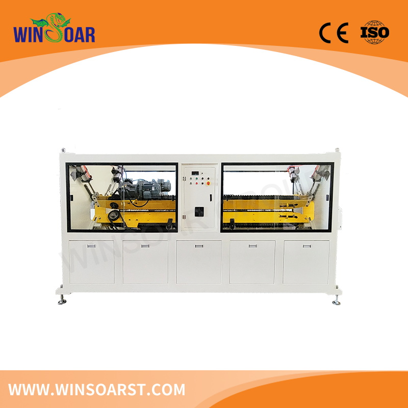 خط إنتاج آلة تصنيع أنابيب المياه والكهرباء من بلاستيك PVC/CPVC UPVC (آلة البثق، السحب، القطع، اللف، التوسيع)
