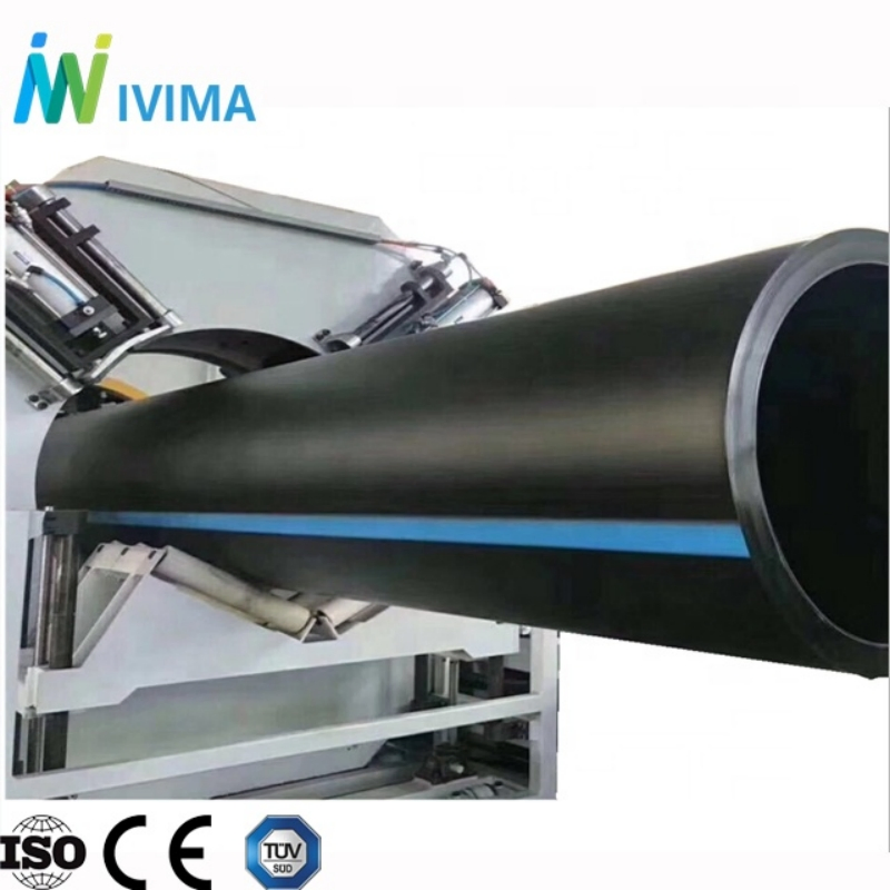 آلة تصنيع خط إنتاج أنابيب بلاستيكية من HDPE وPE وLDPE وPPR لصناعة الأنابيب لتوريد المياه والغاز والصرف الصحي