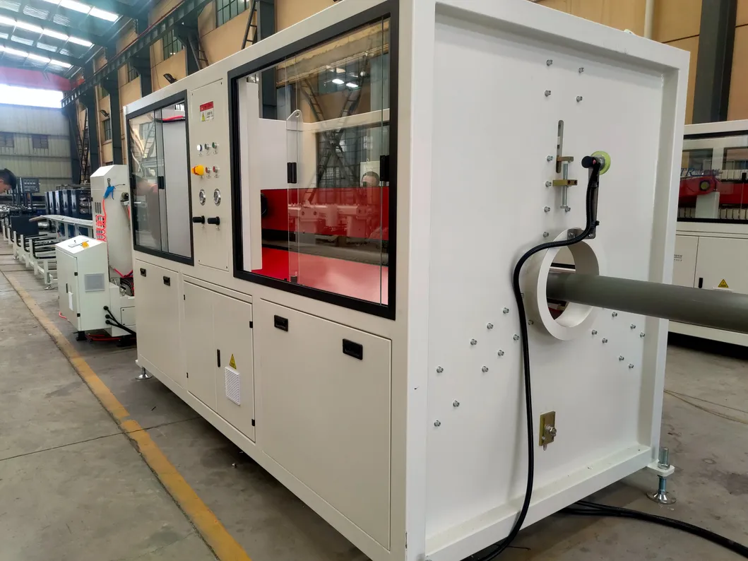آلة تصنيع إنتاج أنابيب مرنة مزدوجة الجدران ومجاري من البلاستيك HDPE وPE وPP وUPVC وPVC وPPR وPex