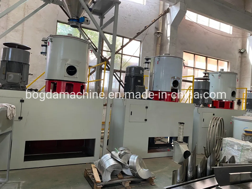 تفاصيل آلة خلط راتنج PVC