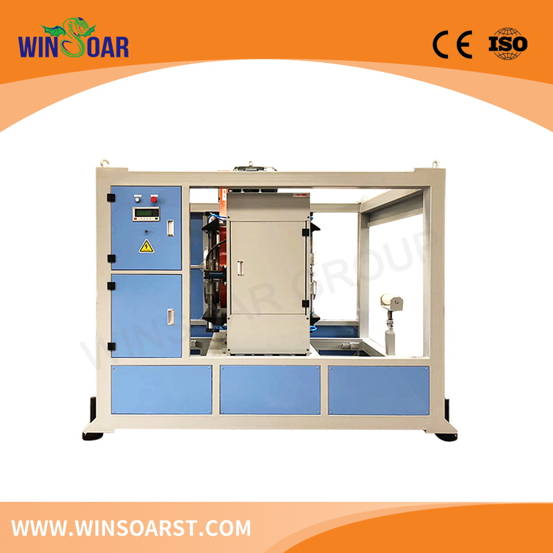 خط إنتاج آلة تصنيع أنابيب المياه والكهرباء من بلاستيك PVC/CPVC UPVC (آلة البثق، السحب، القطع، اللف، التوسيع)