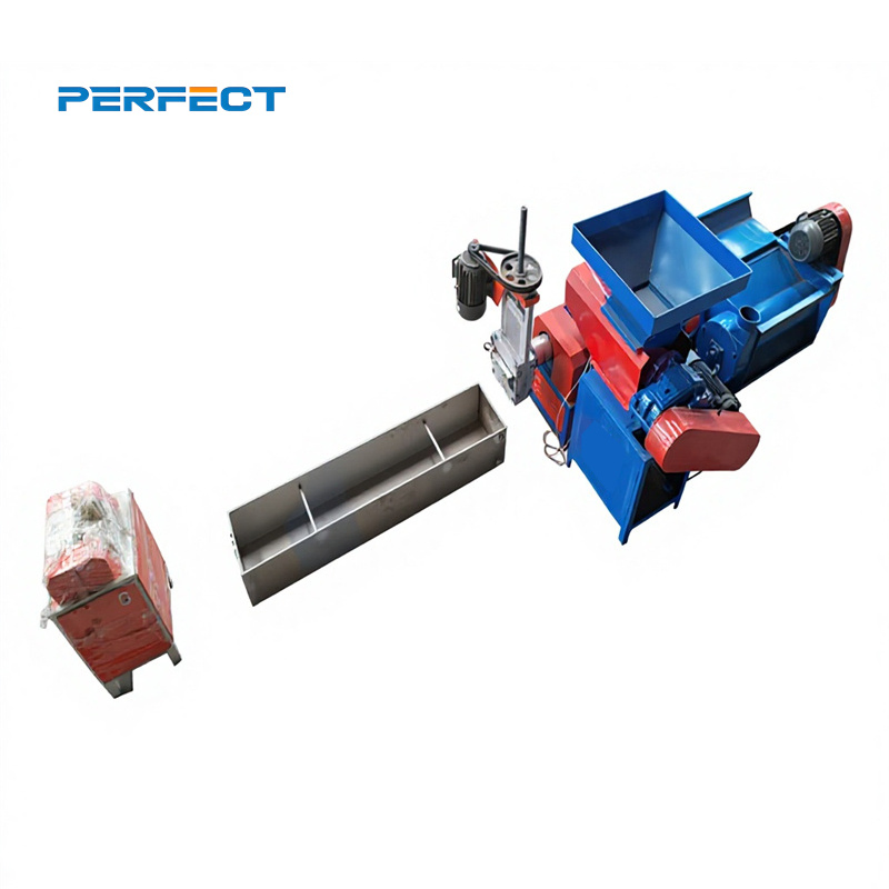 إعادة تدوير نفايات البلاستيك معالجة الرغوة ضغط بارد كتلة ذوبان ساخن مجزئ
