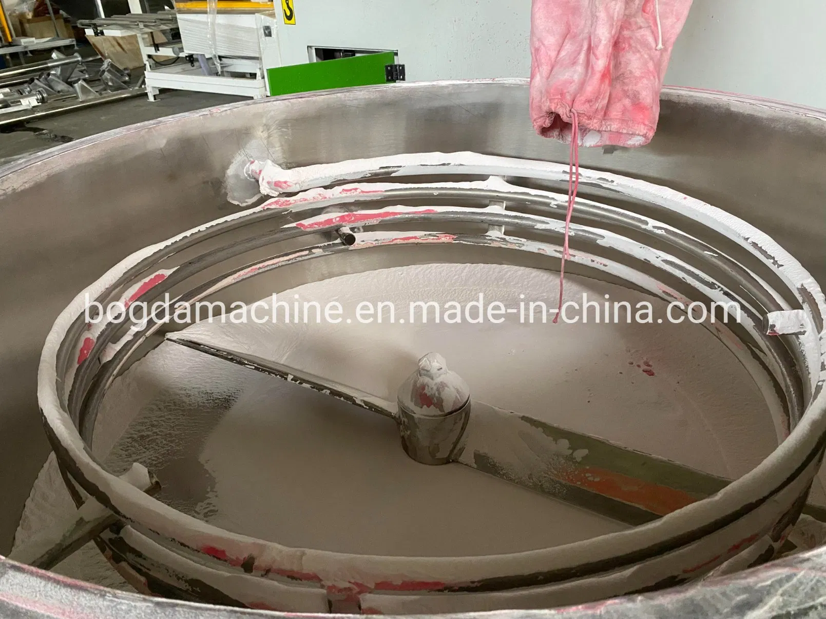 آلة خلط راتنج PVC من بوغدا وحدة خلط تسخين وتبريد المسحوق البلاستيكي