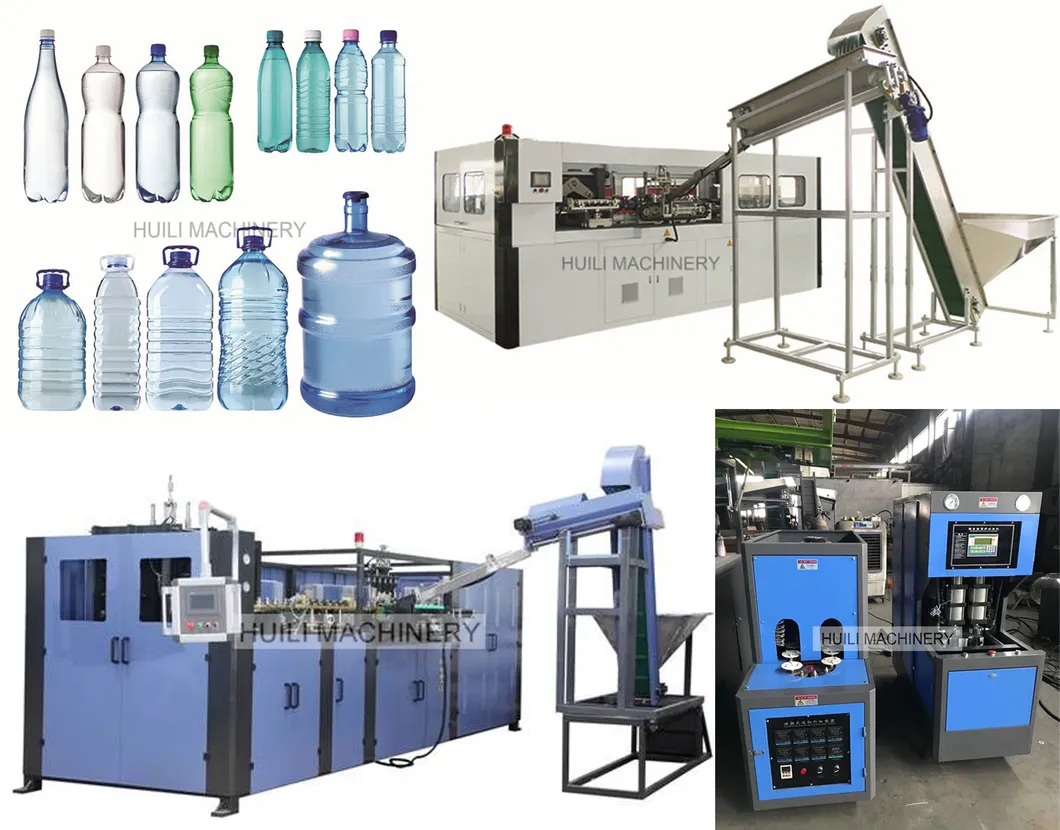 50ml-20L آلة نفخ زجاجات المشروبات البلاستيكية