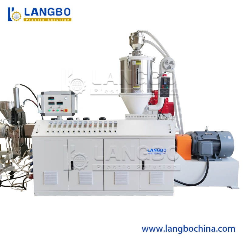 آلة تصنيع أنابيب الري بالتنقيط الزراعية من البلاستيك HDPE/PE/PVC/UPVC CPVC HDPE/PPR/LDPE/PPR للبيع الساخن
