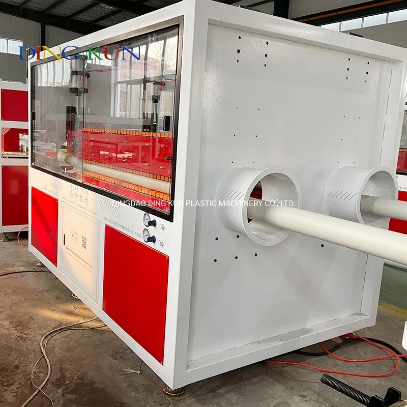 آلة تصنيع أنابيب CPVC البلاستيكية / خط إنتاج الأنابيب المزدوجة من PVC / آلة تصنيع أنابيب الق conduit الكهربائية من PVC / آلة WPC