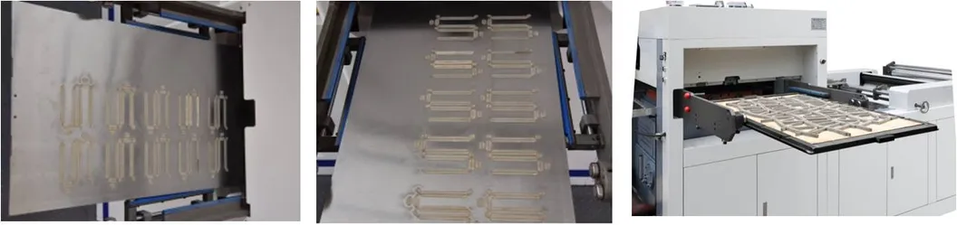 آلة قطع القوالب الأوتوماتيكية عالية الضغط لتغليف الورق القابل للاستخدام لكوب الورق