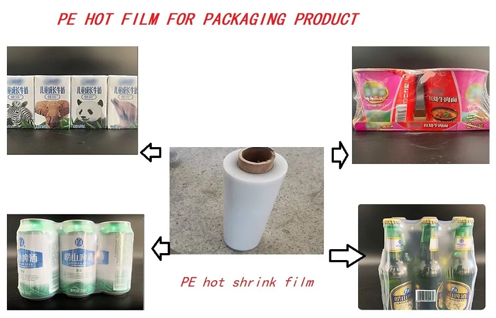 آلة نفخ وطباعة فيلم الانكماش الحراري من البلاستيك LDPE و HDPE