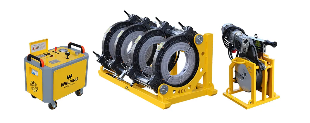 180-400mm آلة لحام أنابيب HDPE