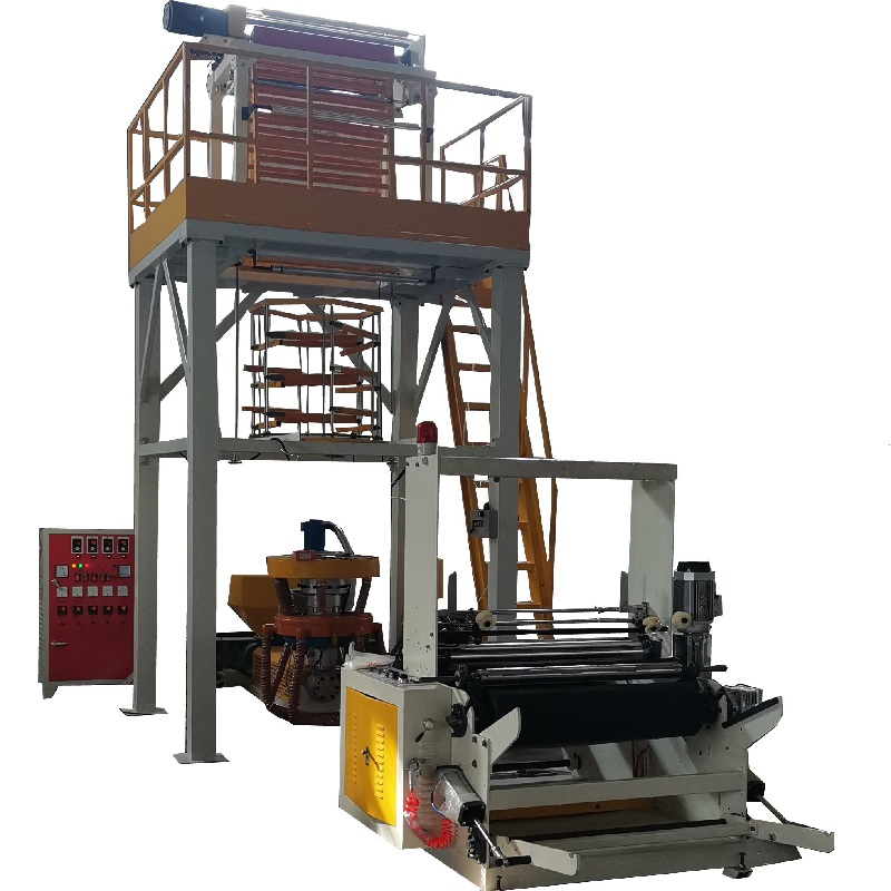آلة نفخ وطباعة فيلم الانكماش الحراري من البلاستيك LDPE و HDPE