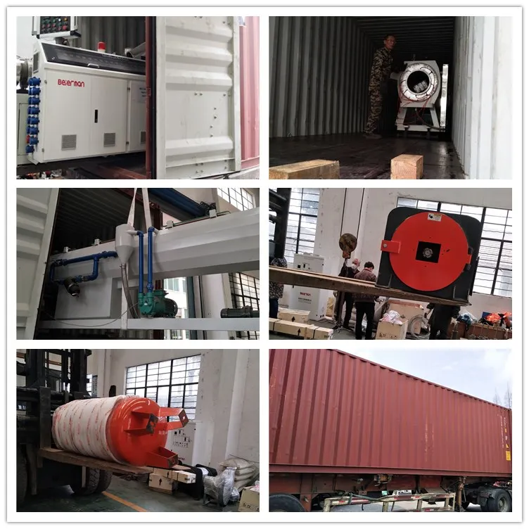 آلة إنتاج خط بثق أنابيب الغاز/الماء من البلاستيك PE/PP/HDPE/PVC/PPR Pert