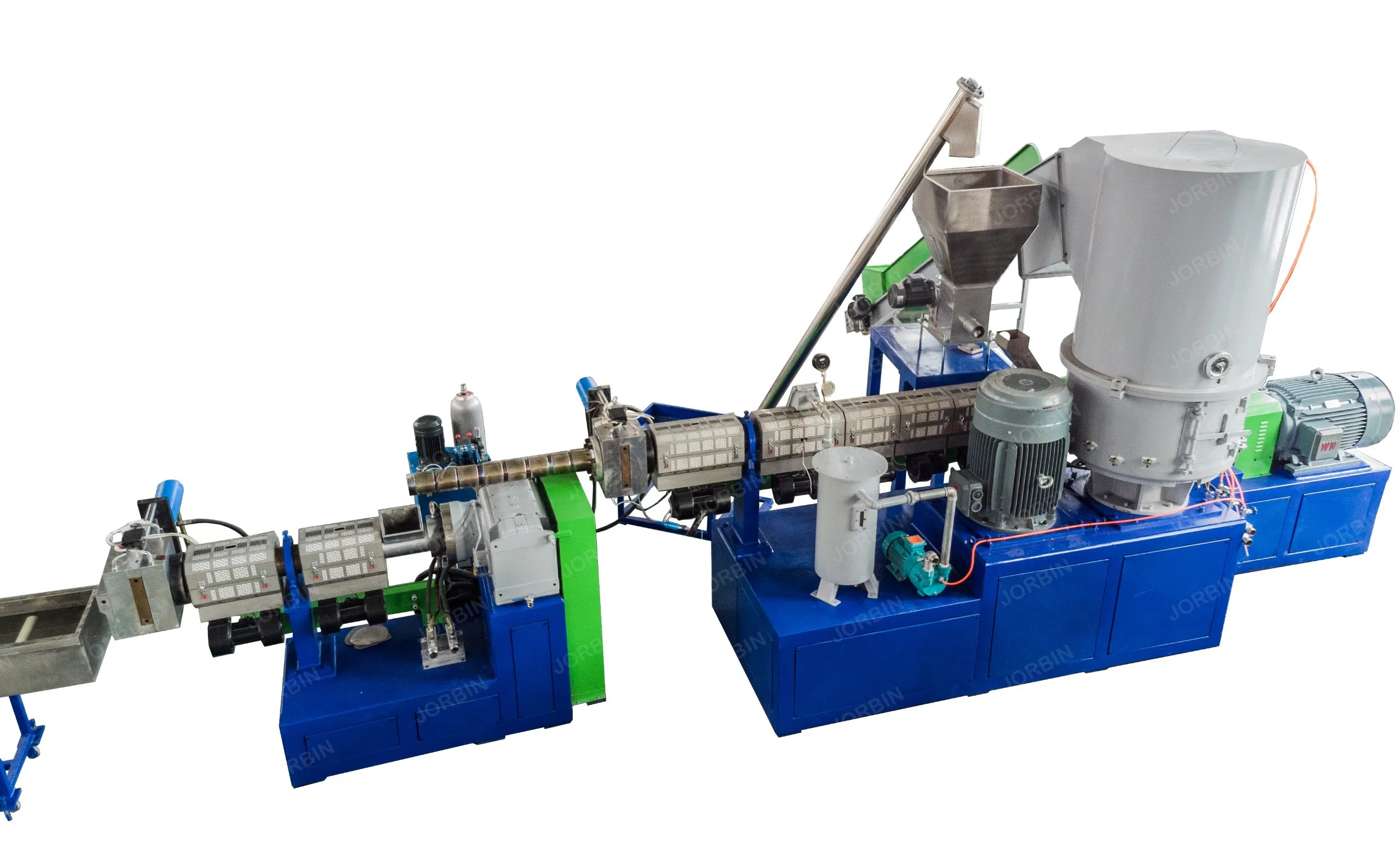 آلة إعادة تدوير أكياس البلاستيك من نوع HDPE وLDPE وPP وآلة تحبيب البلاستيك