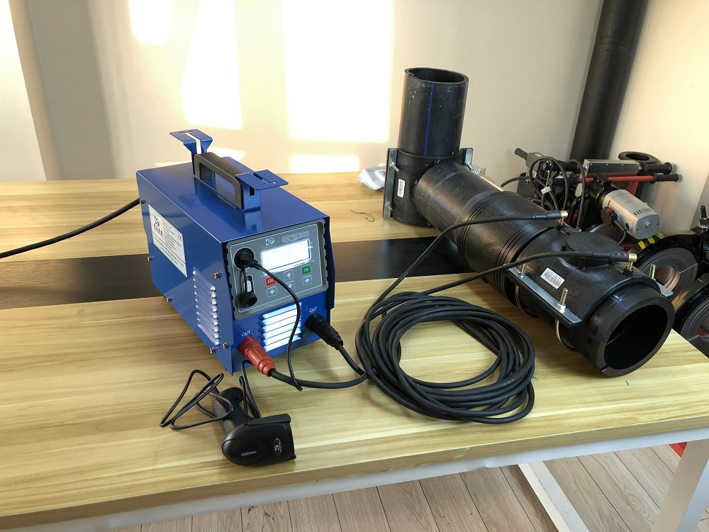 آلة لحام الكتروني لأنابيب البلاستيك HDPE / معدات لحام الكتروني لتجهيزات الكوع HDPE / لحام بالحرارة Welder/1000mm