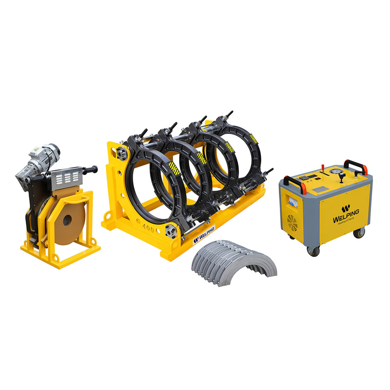 180-400mm آلة لحام أنابيب HDPE آلة لحام تركيبات أنابيب المياه HDPE لحام انصهار الأنابيب البلاستيكية Machine/20 سنوات من الخبرة