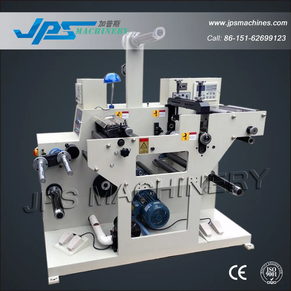 Jps-320c-Tr آلة قطع وقص وإعادة لف ورق طباعة الملصقات الفارغة الأوتوماتيكية / آلة قطع الملصقات الأوتوماتيكية رول