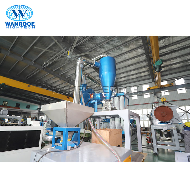 20-120mesh آلة طحن مسحوق البلاستيك لإعادة تدوير PP/PE/Pet/ABS/EVA/PVC/WPC/UPVC HDPE LDPE LLDPE نايلون
