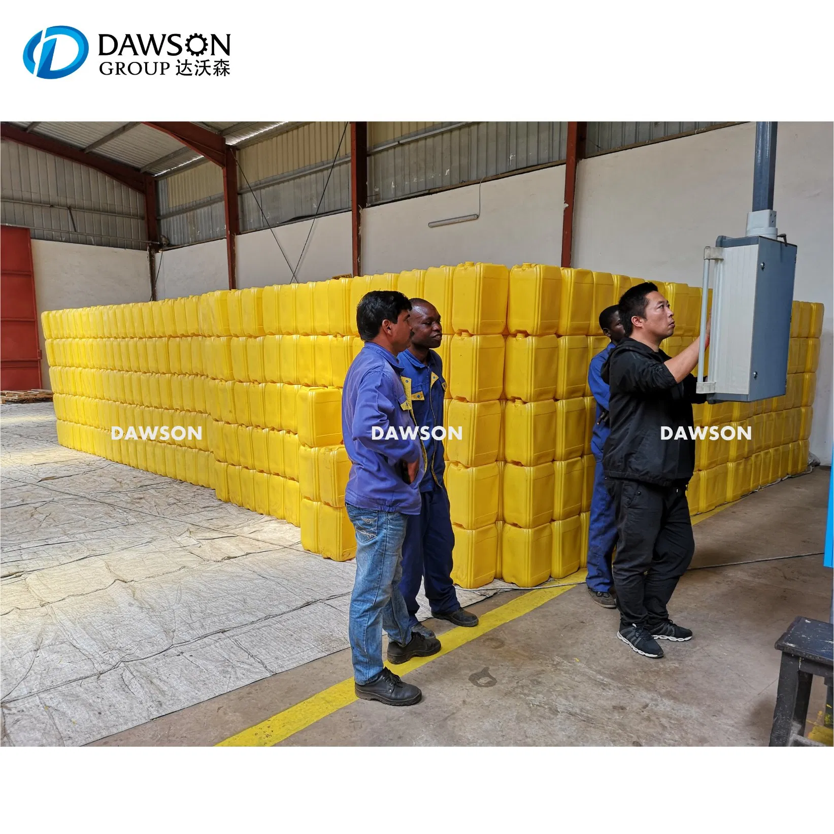 سعر جيد 10L 20L 25L آلة صنع جراكن الزيت البلاستيكية HDPE آلة النفخ بالبثق