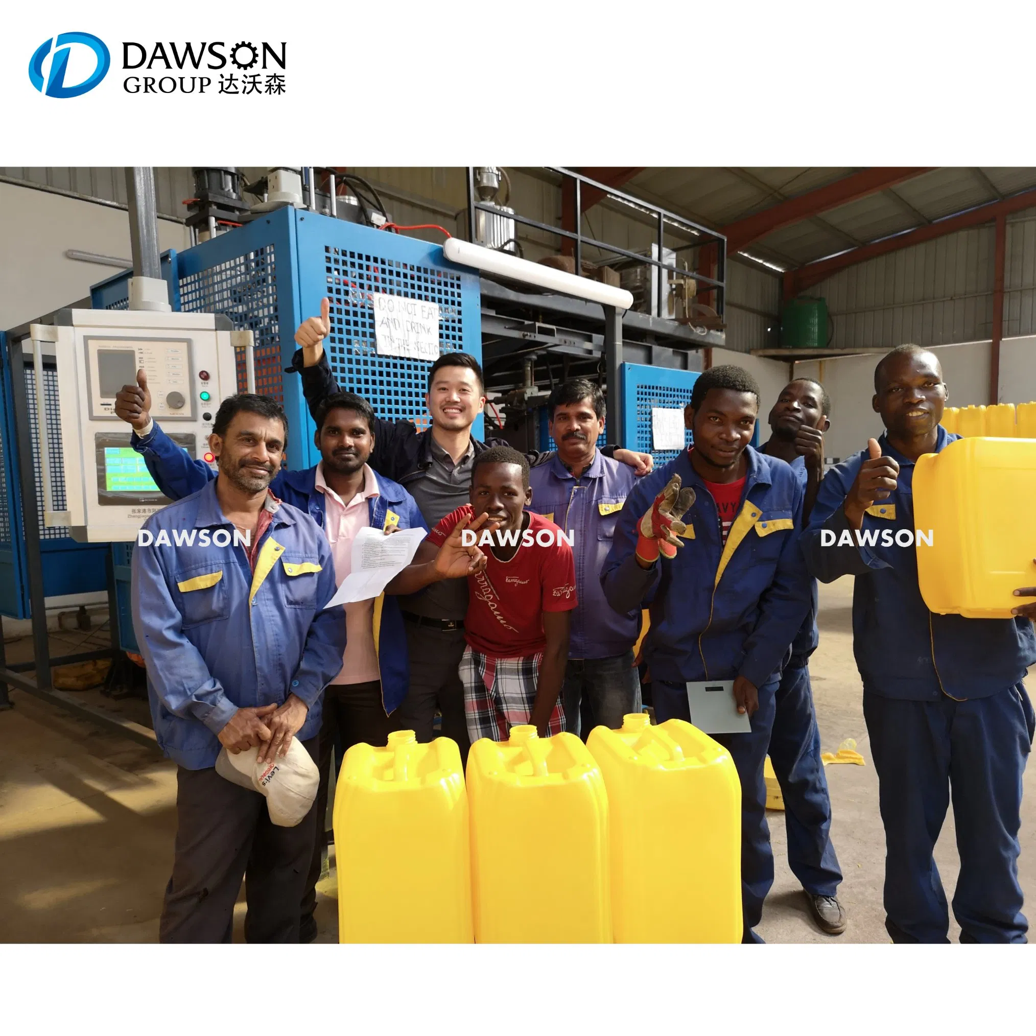 سعر جيد 10L 20L 25L آلة صنع جراكن الزيت البلاستيكية HDPE آلة النفخ بالبثق