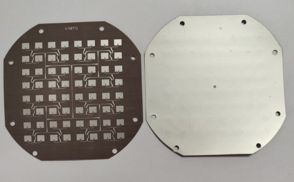 Aluminum substrate PCB circuit board  aluminum TOP PCB high-frequency PCB Taconic TLY-5 thickness 0.254 millimeters