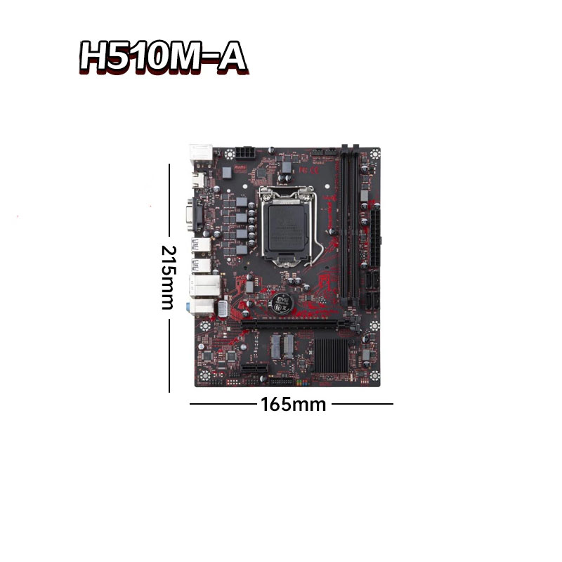 Computer Motherboard H510M-A I5 10400F DDR4 Xianglong 400 Battle Edition for Core Motherboard Desktop Computers