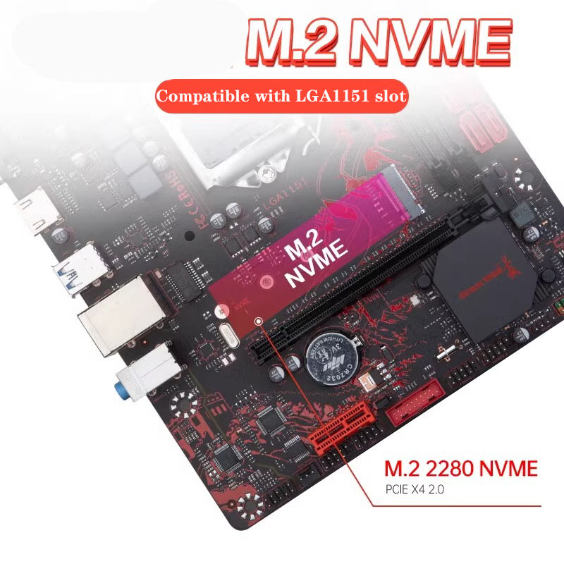 Spot Motherboard Desktop Computer H311M-G+i3-9100F Motherboard CPU DDR4 Desktop Computer H311M-G D4 Motherboard