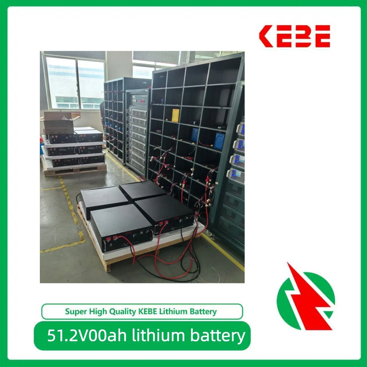 Advanced 51.2V100ah 5kwh Rack-Mounted Lithium Ion Battery Pack Using LiFePO4 Technology for Smart Solar Energy Storage and Back-up Power Management Battery