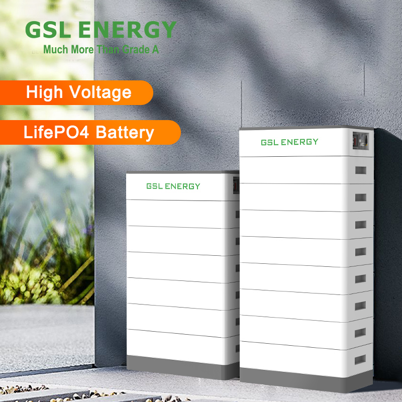 GSL ENERGY High Voltage LiFePO4 Battery 19kwh 23kwh 26kwh Home Energy Storage System with Tier 1 Cells Storage Project Systems