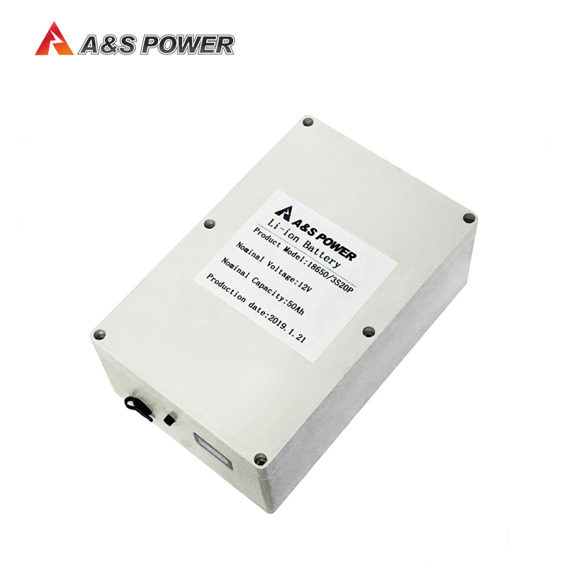 Li-ion 18650 Lithium Battery 11.1V 50Ah Li Ion 3S20P Battery Pack for Solar Street Light
