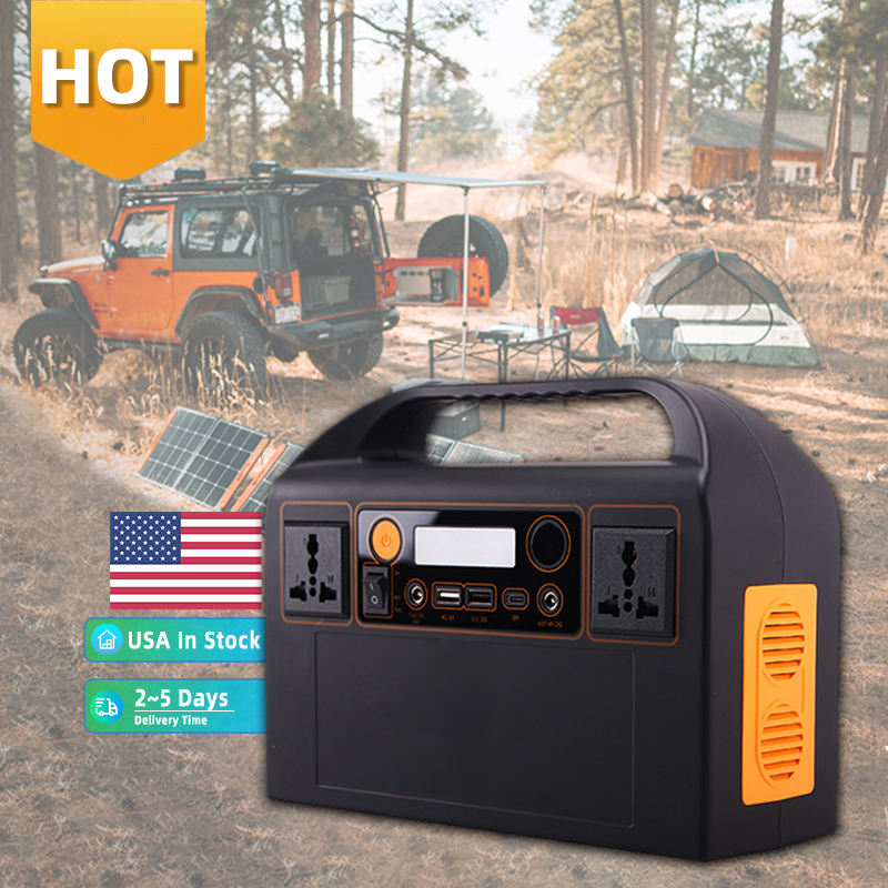 Emergency Portable Power Station 300w 500w Lifepo4 Portable Power Station Solar Generator 220v