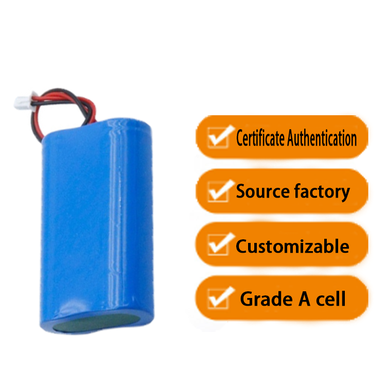 Customizable 7.4V/11.1V/12V 18650 Rechargeable Lithium-Ion Battery Packs for Industrial, Consumer &amp; Outdoor Electronics