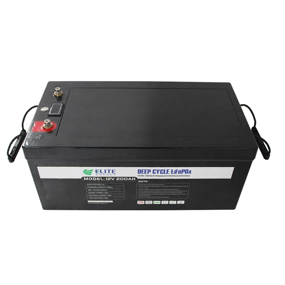 12V 200ah Solar/Wind Energy System E-Motorcycle E-Car E-Bus Telecommunication Backup Power LiFePO4 Lithium-Ion 40ah Battery Cell Pack